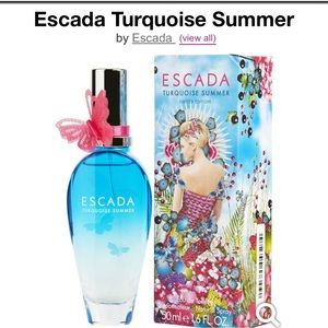 Escada turquoise summer. Opened. 95% left on bottle. No box